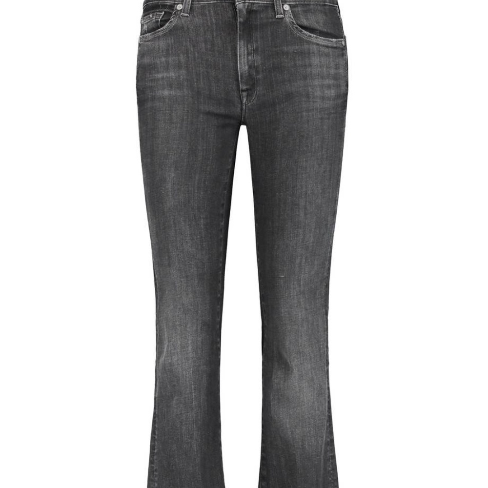 🇺🇸7 for all mankind Charlize charcoal jeans
